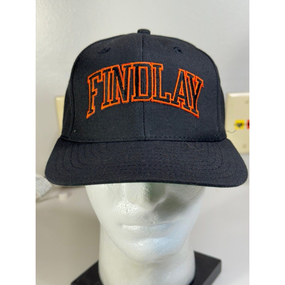 Vintage University Of Findlay Oilers Ohio Fitted Hat Cap 7 1/4 USA